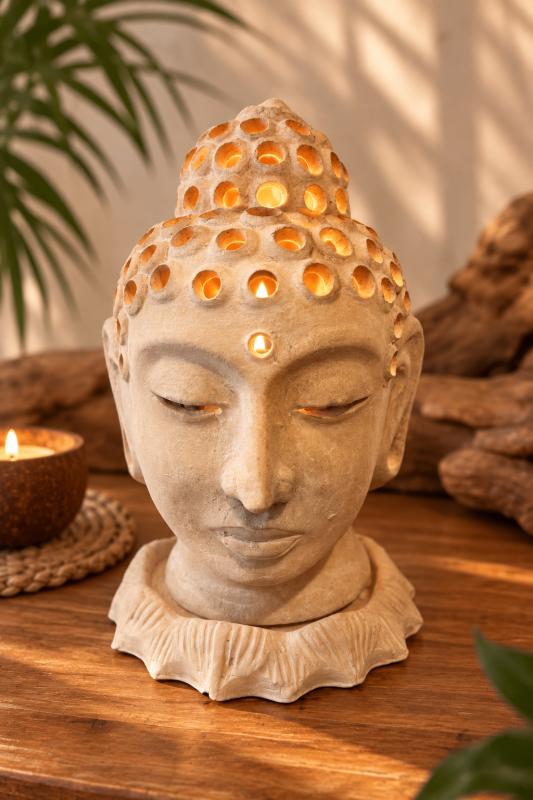Tealight Buddha Holder