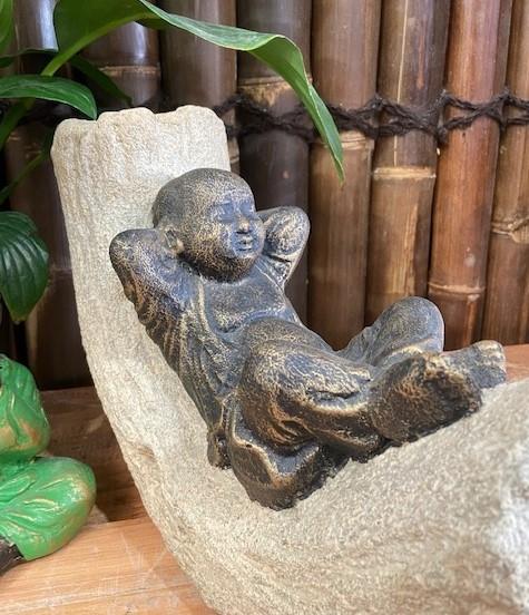 Monk on a Trunk